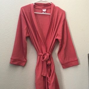 Pink Short Dressing Gown